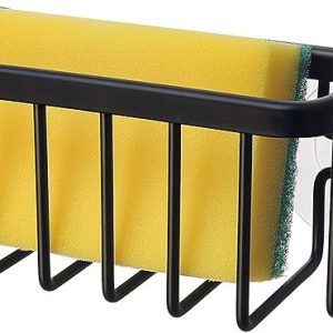 Kitchen Sink Suction Holder for Sponges, Scrubbers, Soap